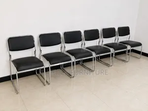 Modern Chrome Visitors Chair Office Guest Chair