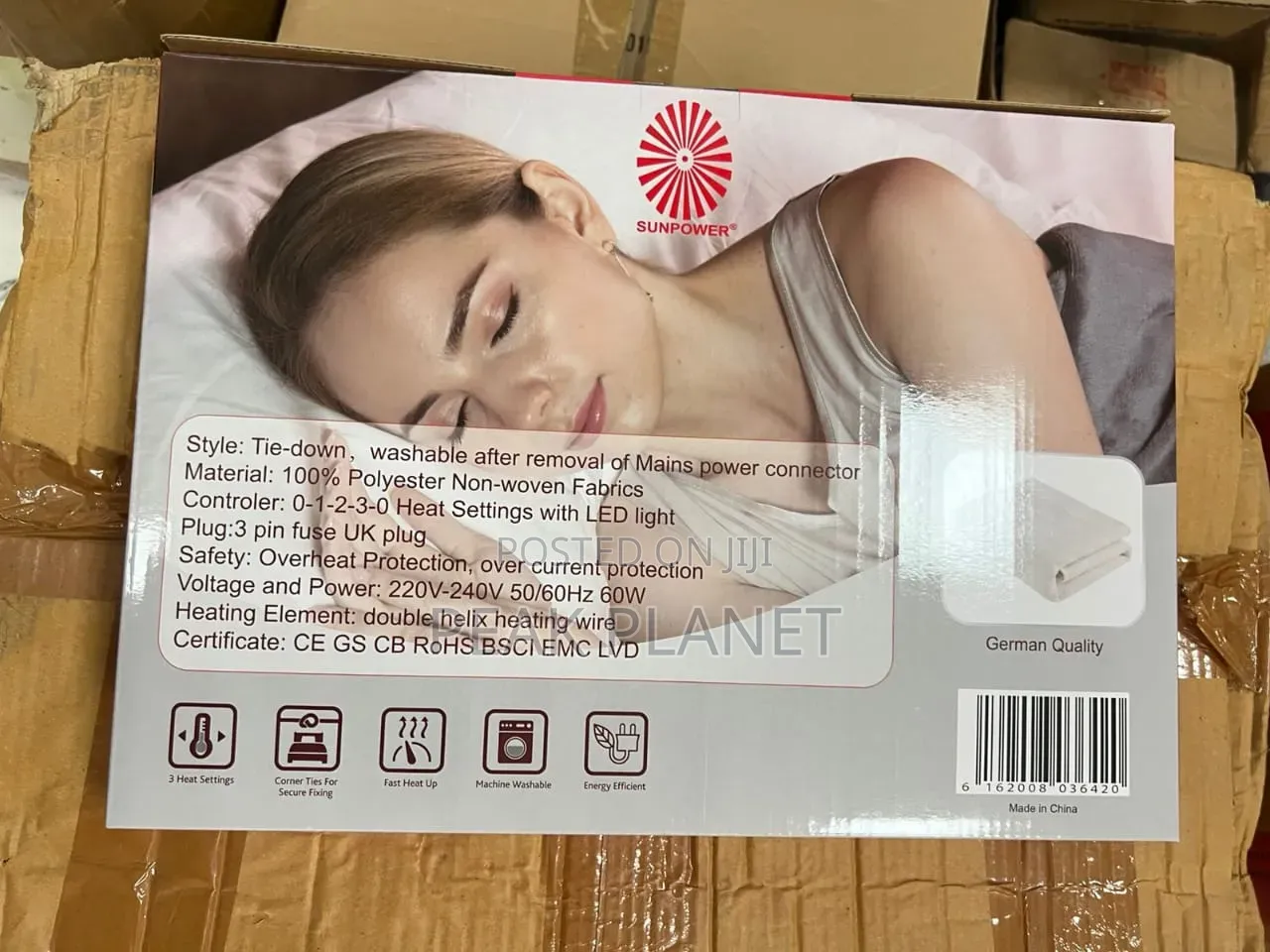 Portable Single Electric Blanket