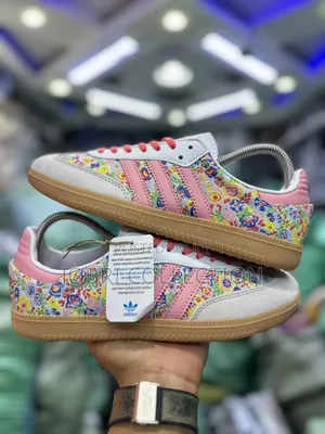 Ladies Adidas Samba Neo Floral Sneakers