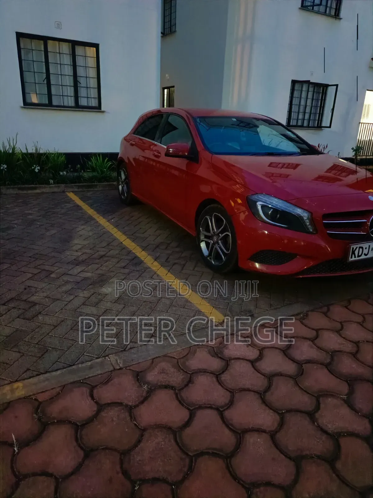Mercedes-Benz A-Class 2015 Red