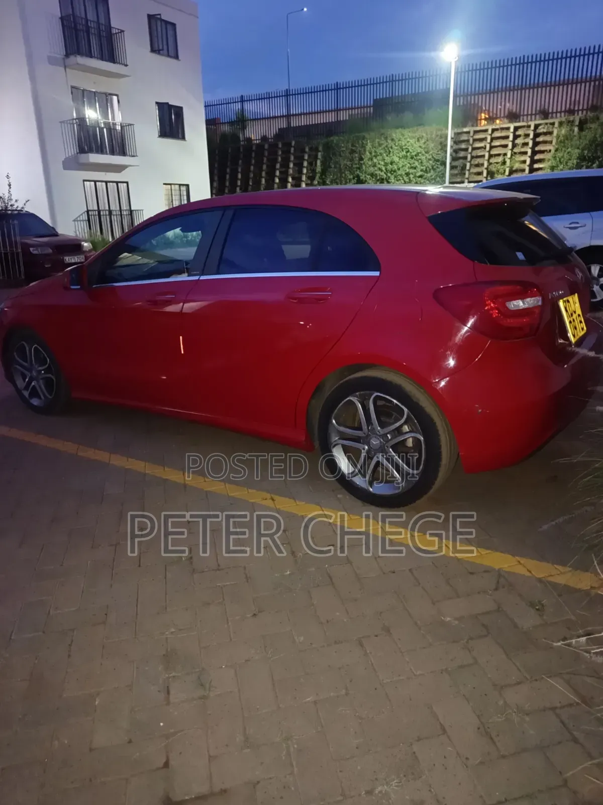 Mercedes-Benz A-Class 2015 Red