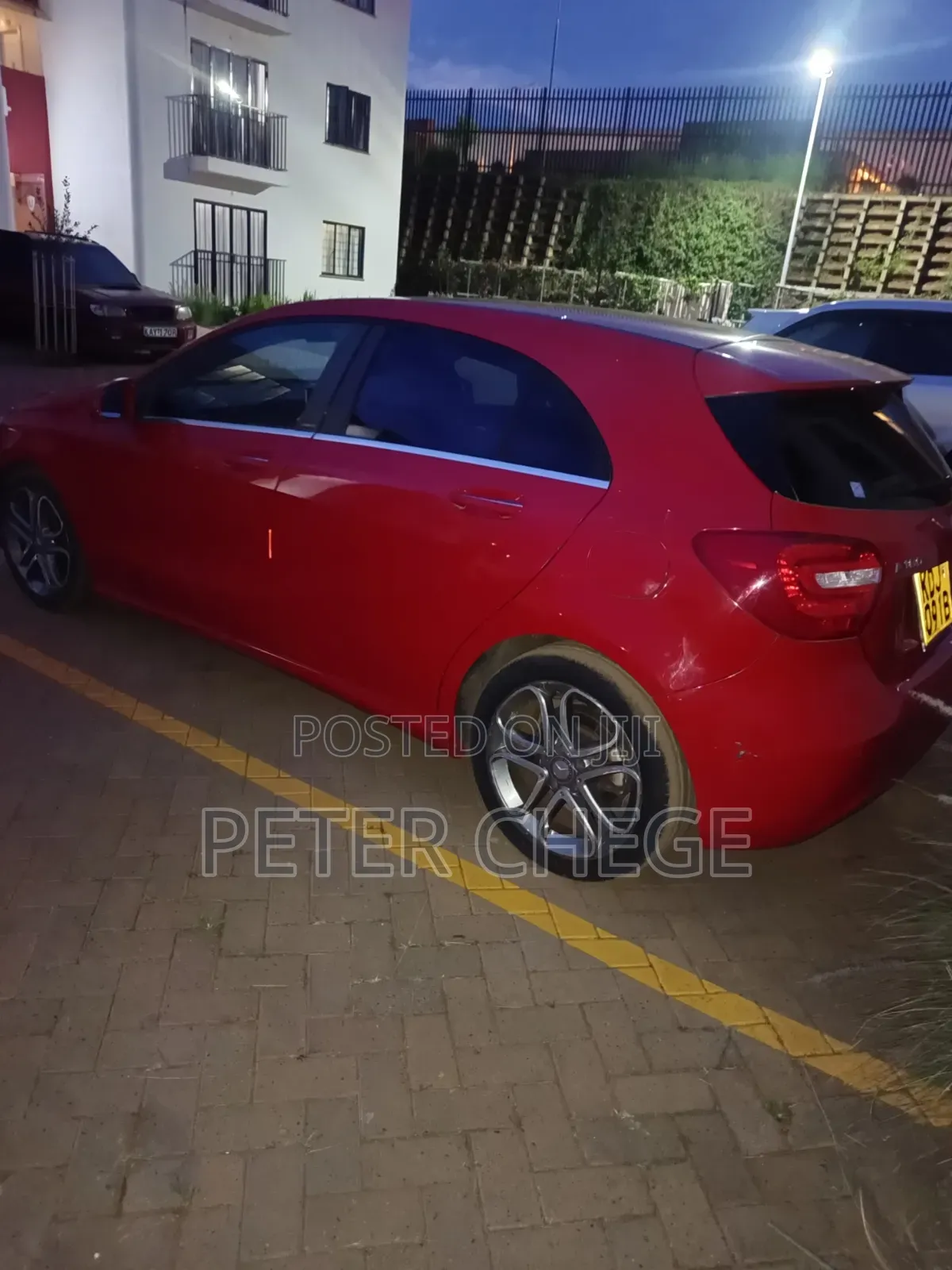 Mercedes-Benz A-Class 2015 Red