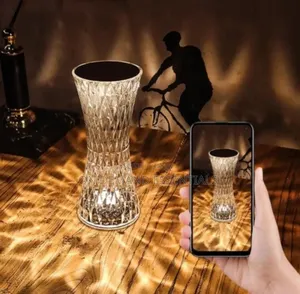 3D Crystal Colour Lamps - Adjustable Brightness