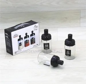 3Pcs Set of Spice Jars