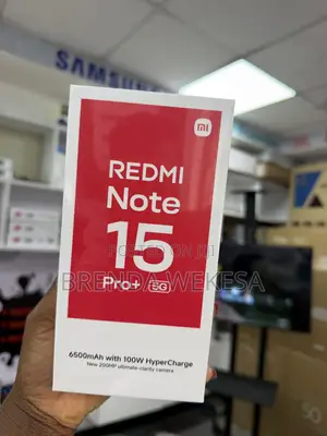 New Xiaomi Redmi Note 15 Pro+ 512 GB Black