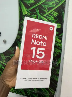 New Xiaomi Redmi Note 15 Pro+ 512 GB Black