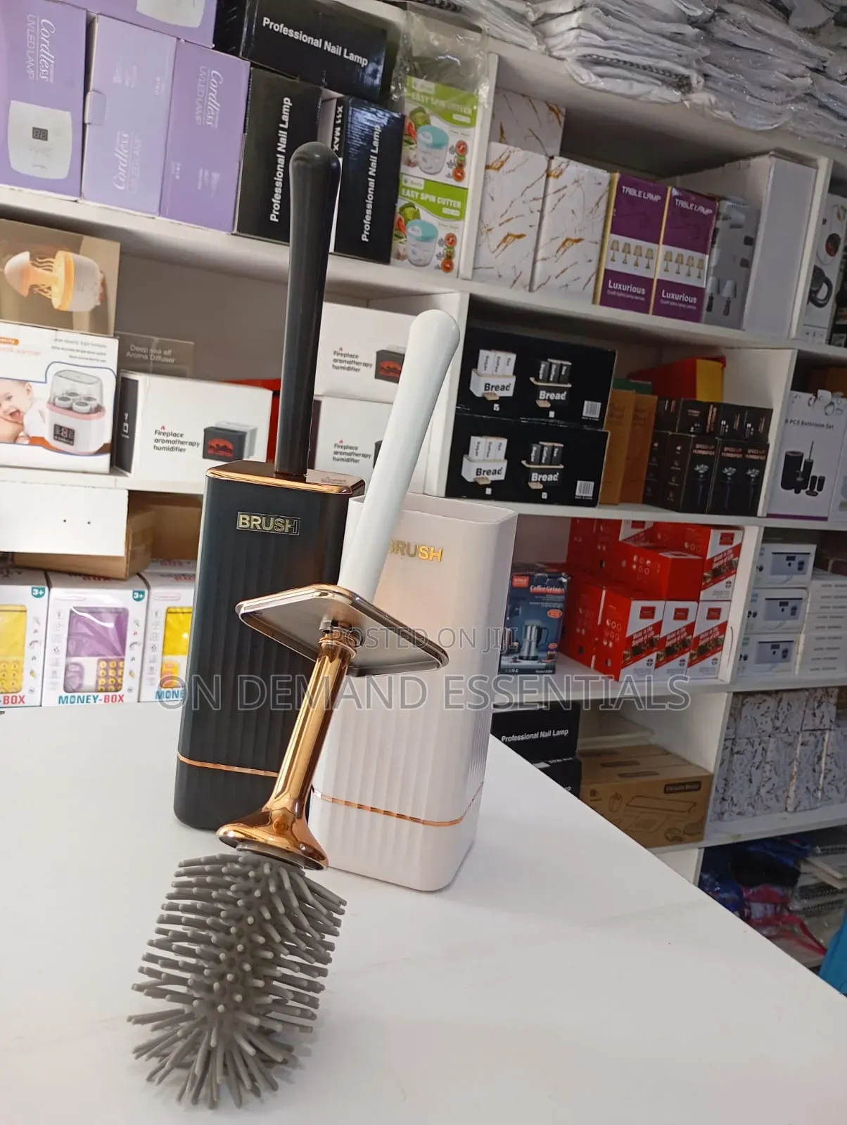 Luxury Toilet Brush Holder Set
