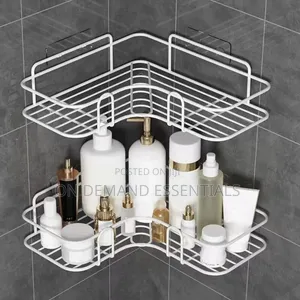 1pc Bathroom Shelves Triangular Corner Shelf