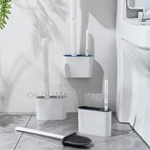Wall Hanging Toilet Brush With Holder Cleaning Brush