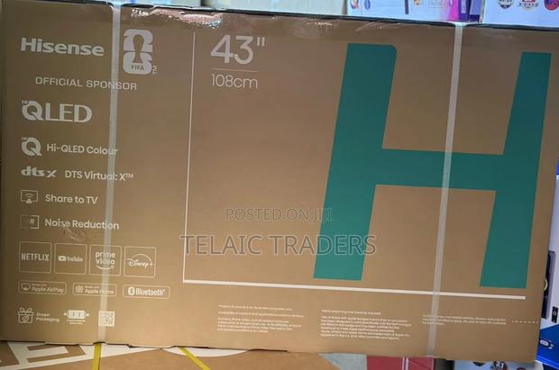 Hisense 43 Qled Smart TV - thumbnail 2