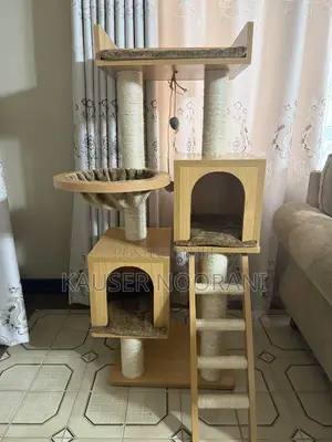Premium Wooden Cat Tree