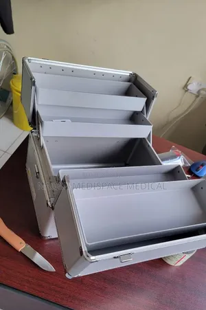 Aluminum Empty Drug Box With Compartments