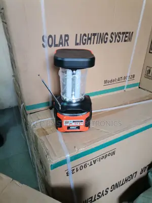 Solar Lighting Kit With Bluetooth, Torch and Lithium Battery Power