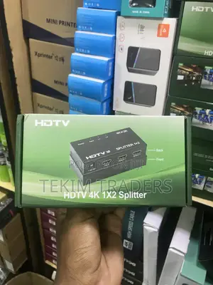 2-Port HDMI Splitter 18Gbps - At 60Hz 4:4:4 HDR