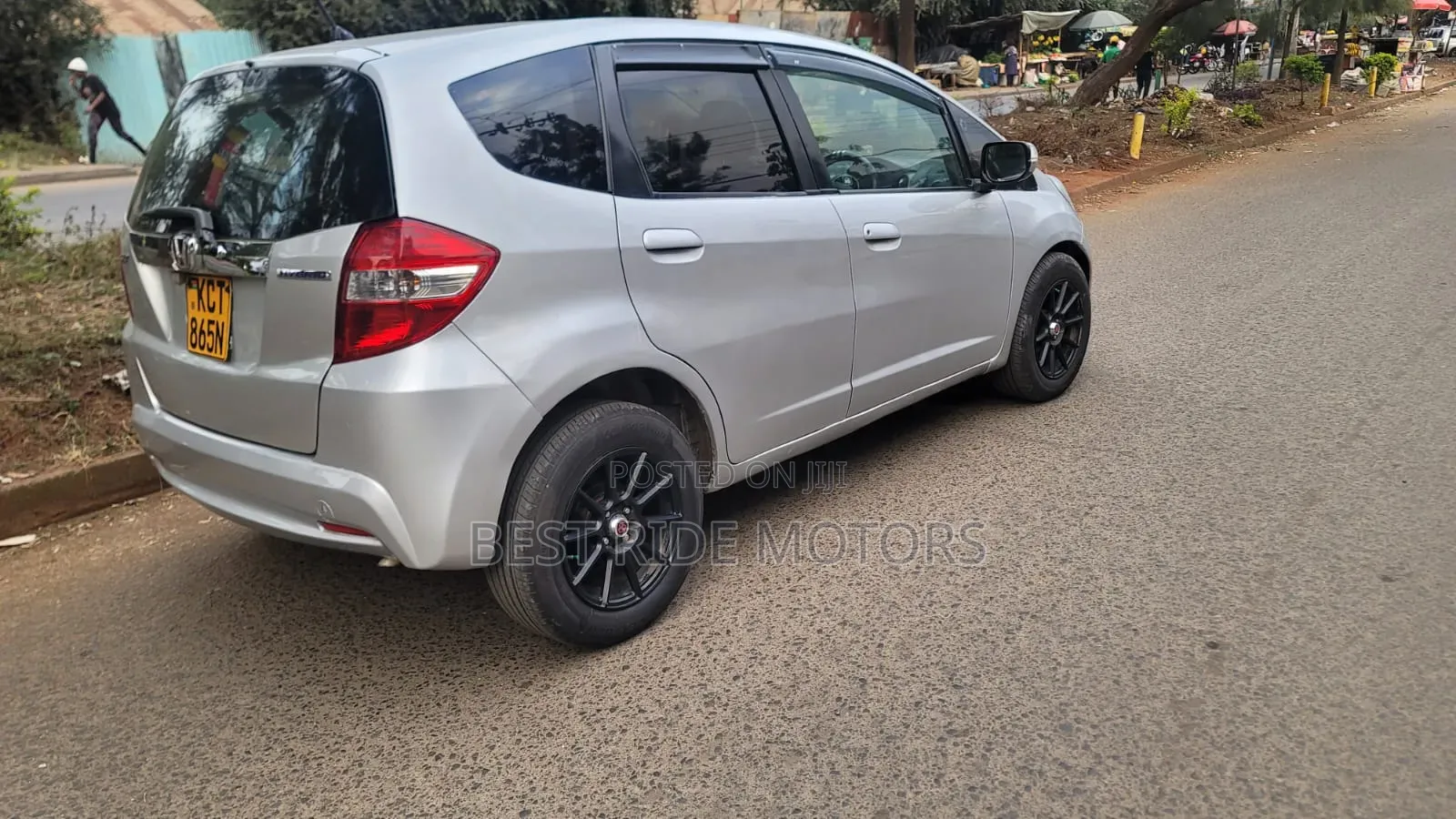 Honda Fit 2012 Silver
