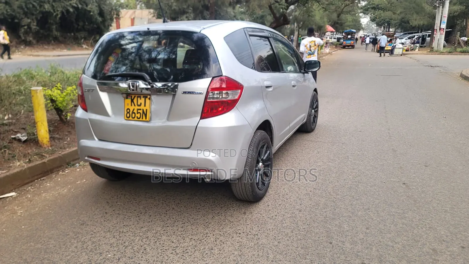 Honda Fit 2012 Silver