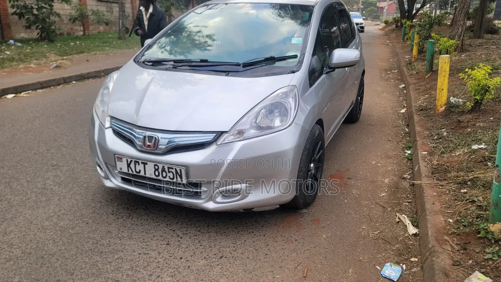 Honda Fit 2012 Silver