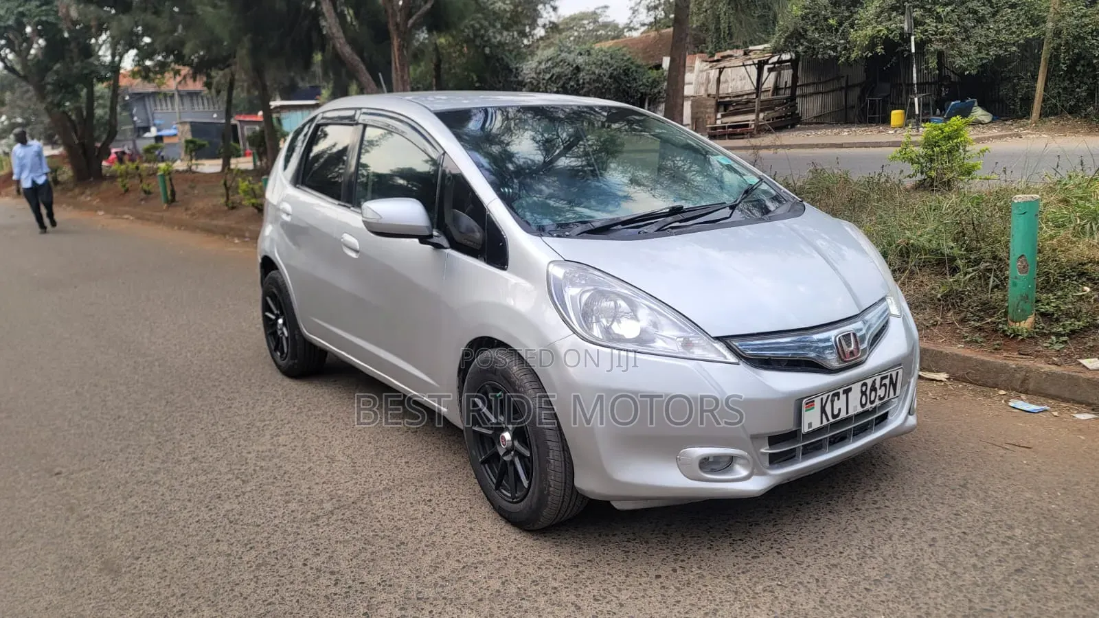 Honda Fit 2012 Silver