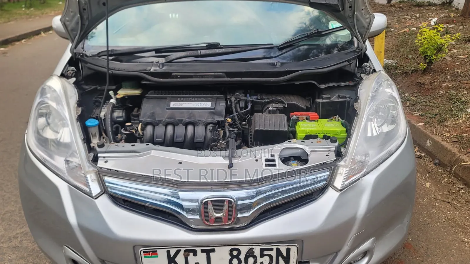 Honda Fit 2012 Silver