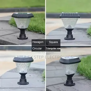 Energy Saving Pillar Post or Compound Outdoor Solar Light