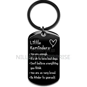 Little Reminders Metallic Keychain/Key Holder