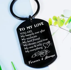 To My Love Metallic Key Holder