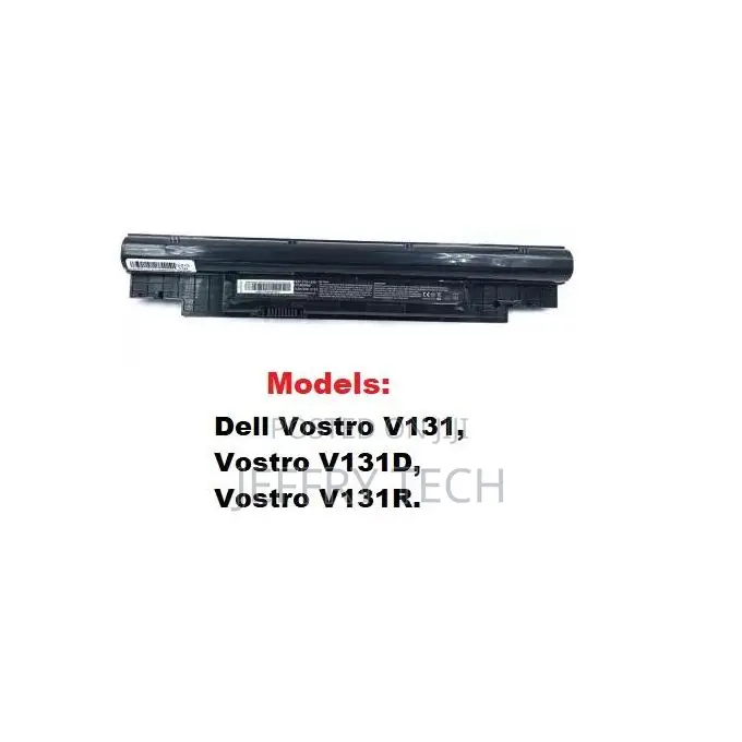 Replacement Battery for Dell Vostro V131, V131D, V131R - Black