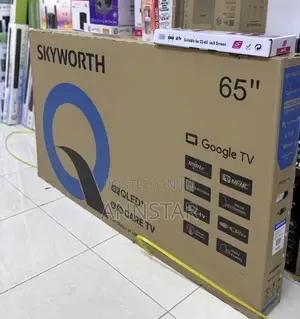 Skyworth 65” Qled + Google Frameless TV