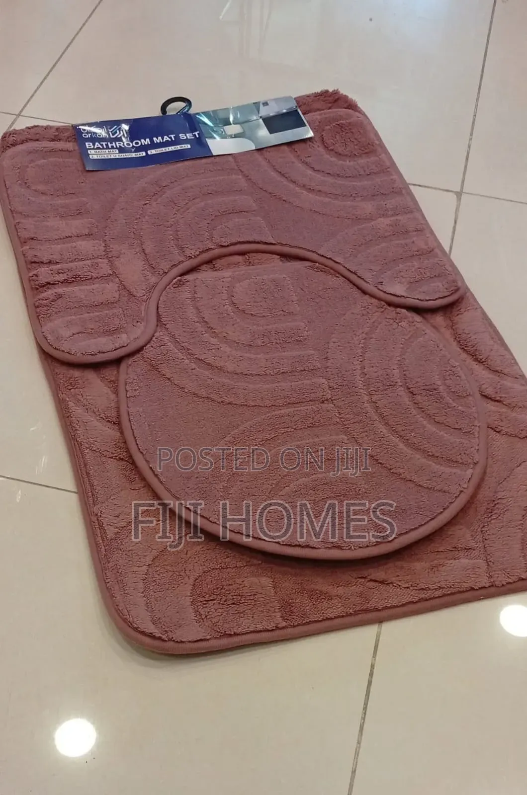 3-Piece Bathroom Mat