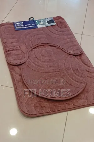 3-Piece Bathroom Mat