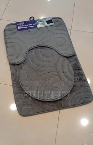 3-Piece Bathroom Mat