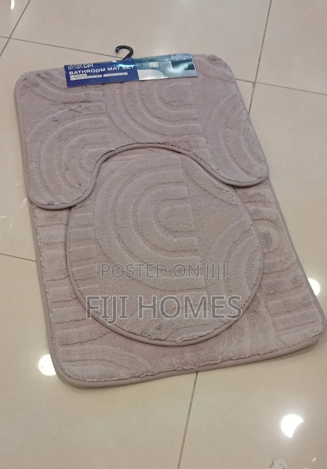 3-Piece Bathroom Mat