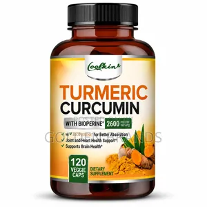 Turmeric Curcumin 2400mg +Bioperine Black Pepper Extract for Joint 120