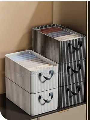 Household Foldable Clothes Storage Box