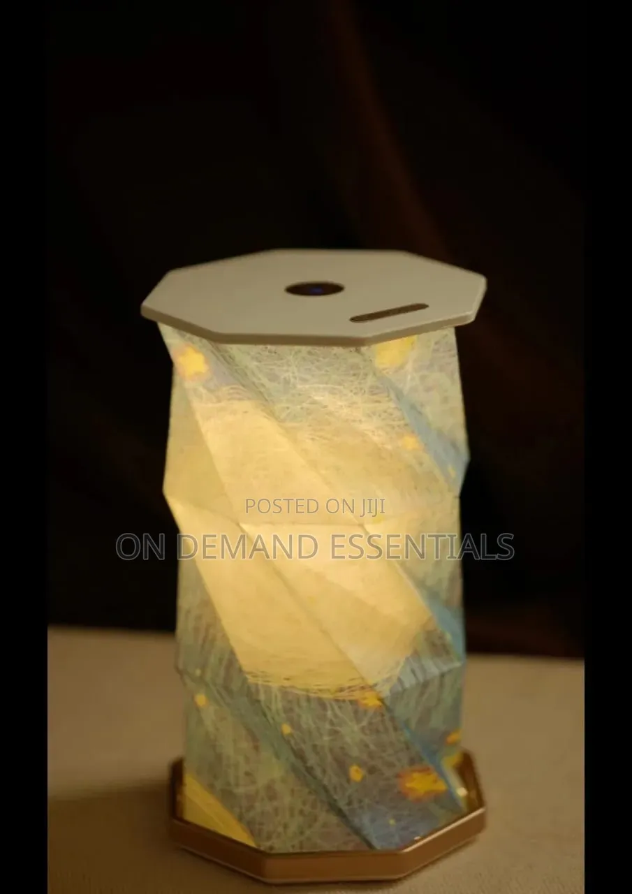 Rotating Foldable Lamp Decor