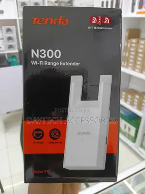 Tenda T10 N300 Wi-Fi Range Extender.