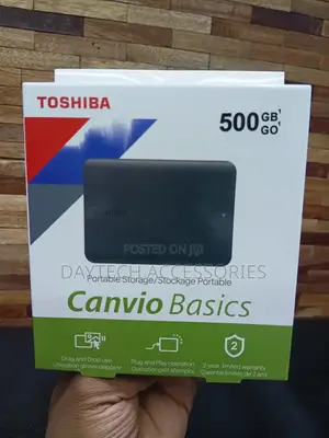 Toshiba Canvio Basics 500gb Portable HDD