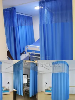 Private Cubes Airy Hospital Curtains for Patient Privacy