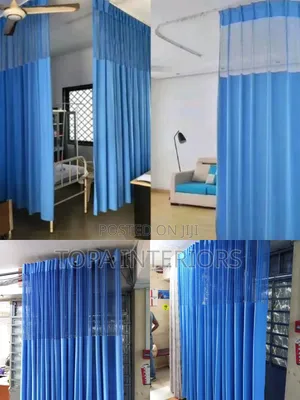 Airy Cubicle Curtains for Hospitals and Healthcare Privacy Partition