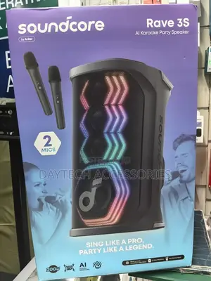 Anker Soundcore 3s Party Speaker With 2 Mics - Black