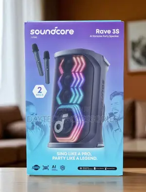 Anker Soundcore Rave 3S 200W Bluetooth Speaker.