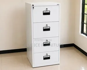 Lockable 4 Drawer Steel Cabinet