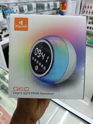 This Is a Kisonli Q6C Night Light and Speaker.