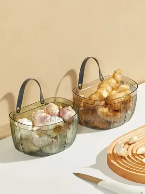 Large Capacity Wall-Mounted Storage Basket