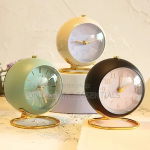 Silent Non Ticking Retro Vintage Alarm Clock