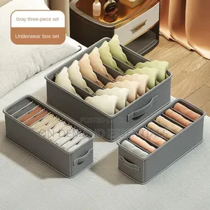 3pc Set Wardrobe Storage Box Bra Drawer