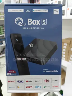 Android Q3 Box S- Ultra Hd TV Box