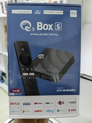 Android Q3 Box S- Ultra Hd TV Box