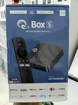 Android Q3 Box S- Ultra Hd TV Box
