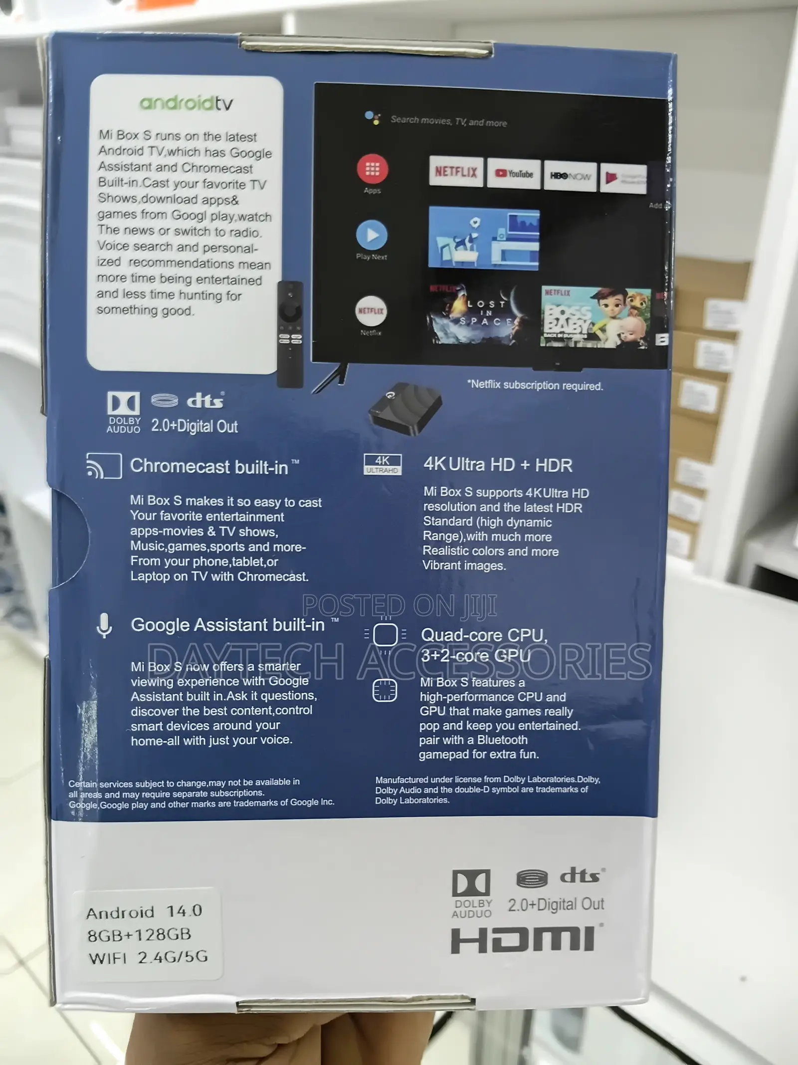Android Q3 Box S- Ultra Hd TV Box